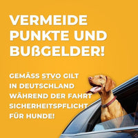 Auto-Sicherheitsgurt für Hunde (STVO Konform) - Waagemann