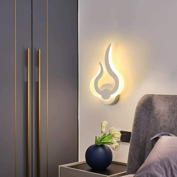 Flammen-Design LED Wandlampe - Waagemann