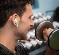 NOVAPODS – Farbige Bluetooth Kopfhörer mit Aufladebox - Waagemann