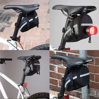 Wasserdichte Reflektierende Sattel-Fahrradtasche mit 1.5L Volumen - Waagemann
