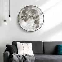 3D Mond Wandlampe & Deckenlampe mit Fernbedienung B - Ware - Waagemann