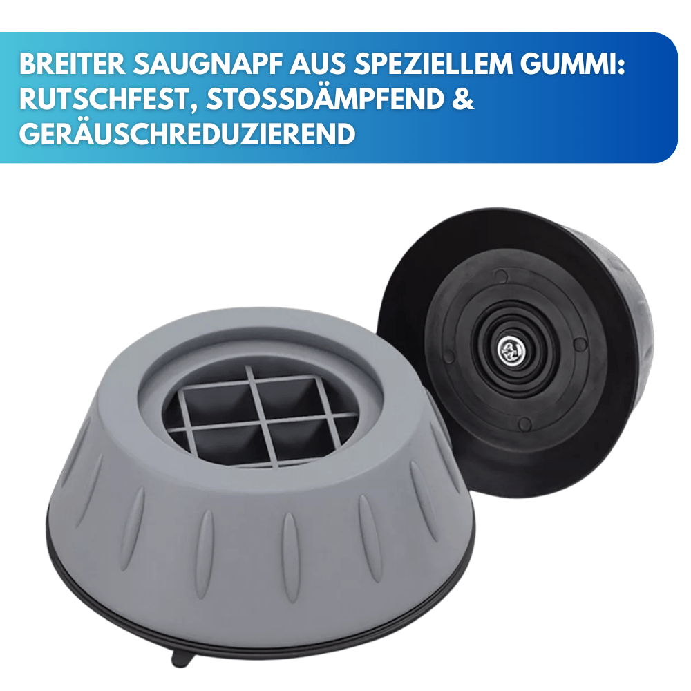 Schwingungsdämpfer Für Waschmaschine & Trockner - Selbstklebend, Lautlos, Bodenschonend