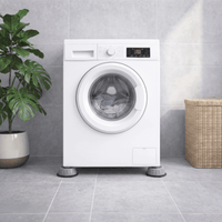 4x Schwingungsdämpfer Waschmaschine Vibrationsdämpfer Trockner - Waagemann