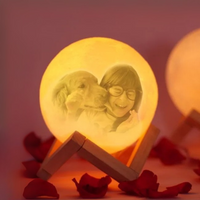 Personalisierte 3D Foto Mondlampe - Das Original von Waagemann