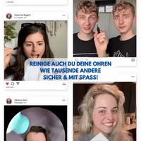 Intelligenter Ohrenreiniger mit Kamera Ohrkamera Miluna OhrKlar