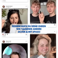 Intelligenter Ohrenreiniger mit Kamera Ohrkamera Miluna OhrKlar