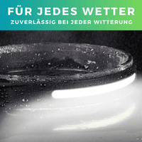 ADVENTURE Stirnlampe LED Kopflampe Wiederaufladbar Bewegungssensor MIT ROTLICHT - Waagemann