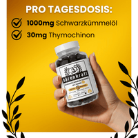 Bärenkraft Schwarzkümmelöl Gummibärchen 60Stk - Waagemann