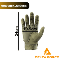 DELTA FORCE - Taktische Militär Handschuhe Survival Überlebens Prepper Handschuhe - Waagemann