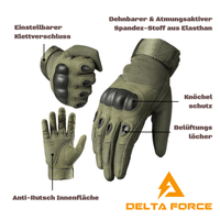 DELTA FORCE - Taktische Militär Handschuhe Survival Überlebens Prepper Handschuhe - Waagemann