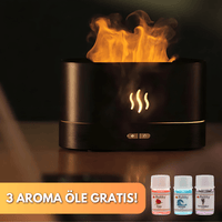 iFLAME - Ultraschall Aroma Luftbefeuchter mit Kaminfeuer - Effekt (ebay) - Waagemann