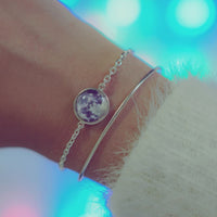 'Leuchtender Mond' Armband - Fluoreszierend (leuchtet in der Nacht) - Waagemann