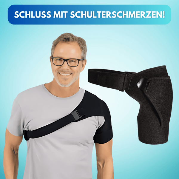 Norelie ShoulderFix - Schulterstütze verstellbare Schulterbandage Schulterstützbandage - Waagemann