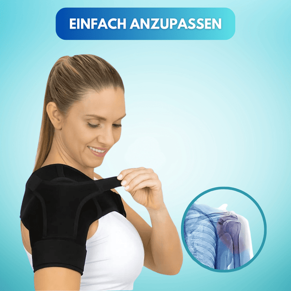 Norelie ShoulderFix - Schulterstütze verstellbare Schulterbandage Schulterstützbandage - Waagemann
