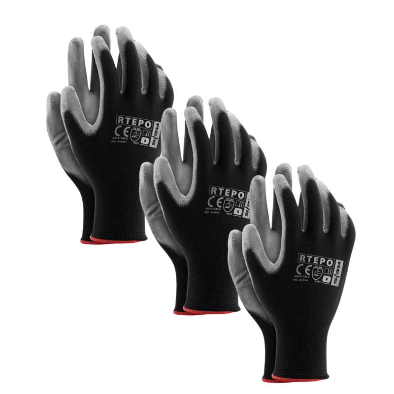 rtepo handschuhe Profi Arbeitshandschuhe 3er Set – Waagemann
