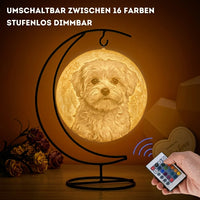 Personalisierte 3D Foto Mondlampe - Das Original von Waagemann