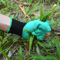 1 Paar Gartenhandschuhe mit 4 Krallen zum Graben Garten Handschuhe Gartenarbeit - Waagemann