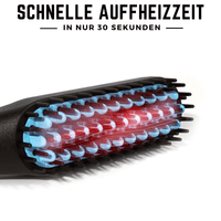 3-in-1 Elektrischer Haarglättungskamm: Multifunktionaler Barthaar- und Keramikglätter in Kammform - Waagemann