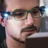 360º LED Leselicht für die Brille (2er Set) - Waagemann