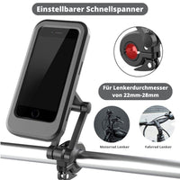 Wasserdichte Premium Handyhalterung für Fahrrad, E-Scooter & Roller