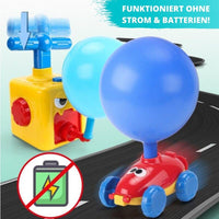 Balloon Racketen-Auto Set (mit 2 Wagen + 12 Ballons) - Waagemann