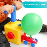 Balloon Racketen-Auto Set (mit 2 Wagen + 12 Ballons) - Waagemann