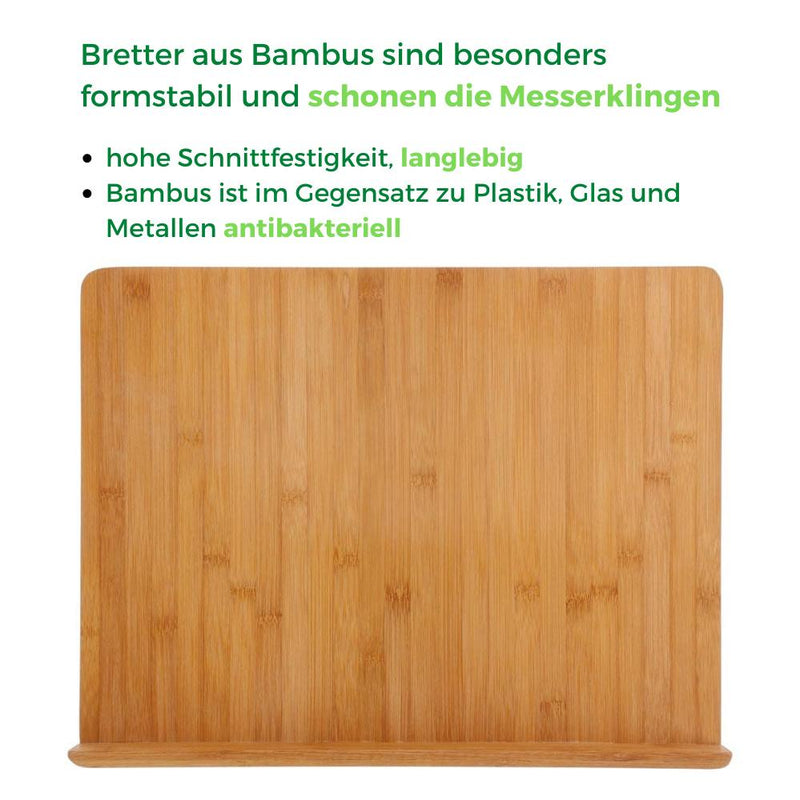 Bambus Schneidebrett (47x36cm) Skärbräda – Waagemann