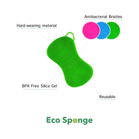 EcoSponge Antibakterieller Mehrzweck-Schwamm Set - Waagemann