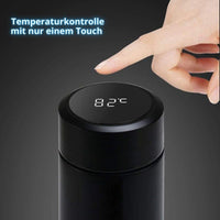 Edelstahl Isolierflasche A93 Tee Kaffee Thermobecher LED Temperaturanzeige 500ml - Waagemann
