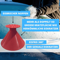 EisFrei 360° - Genialer 3in1 Eiskratzer & Öltrichter - Waagemann