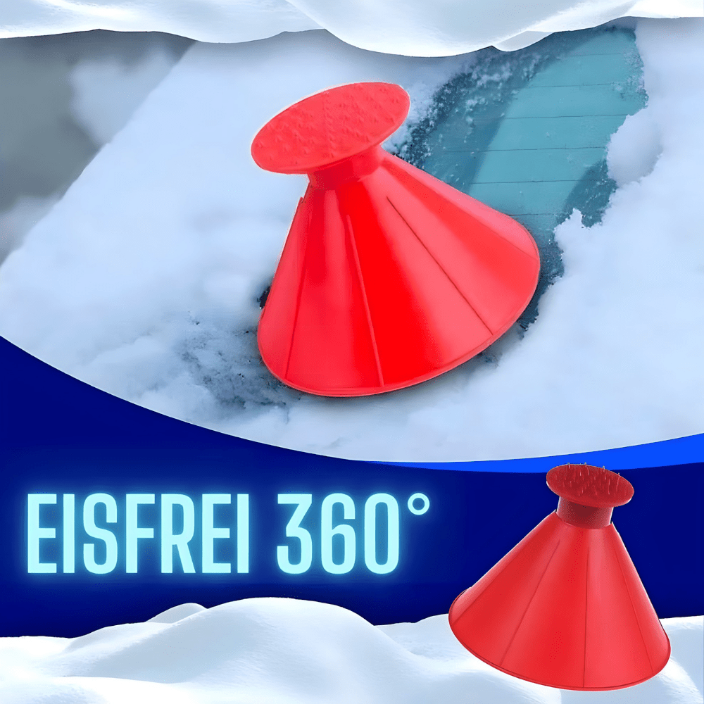 EisFrei 360° - Genialer 3in1 Eiskratzer & Öltrichter – Waagemann