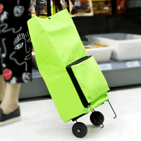 Faltbarer 2 in 1 Einkaufswagen & Einkaufstasche Einkaufsroller Einkaufstrolley - Waagemann