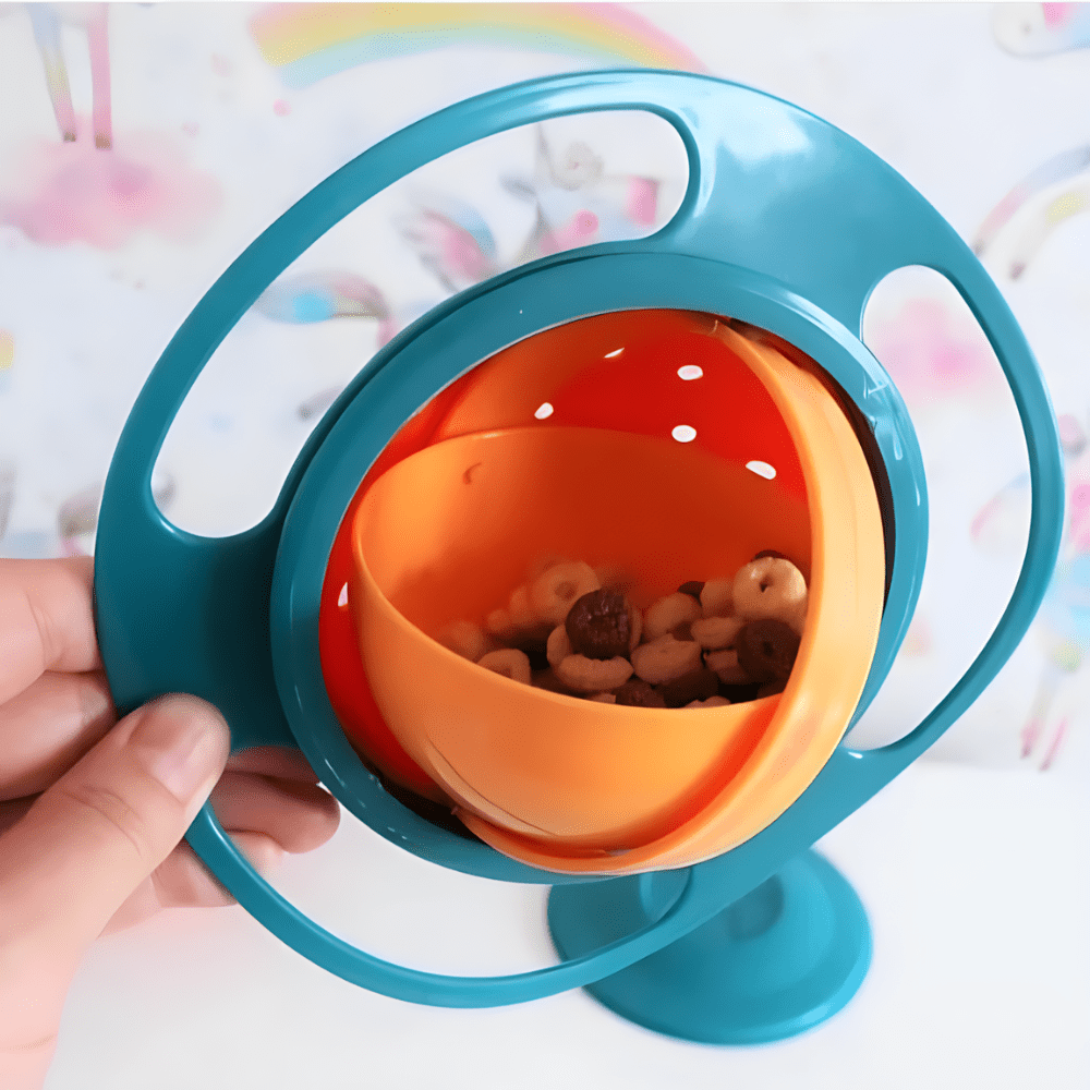 Gyro360° Babyschüssel - Mahlzeiten ohne Kleckern! - Waagemann