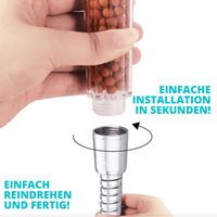 Herzberg - Öko-Filter Duschkopf mit Ionen-Filter - Waagemann