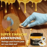 Holzpolitur aus 100% natürlichem Bienenwachs (1+1) Gratis - Waagemann