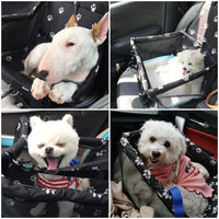 Hunde Autositz & Transportbox für Kleine und Mittlere Hunde - Waagemann