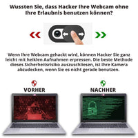 Laptop/Handy Kamera Abdeckung-Schieber (3er Set) - Waagemann