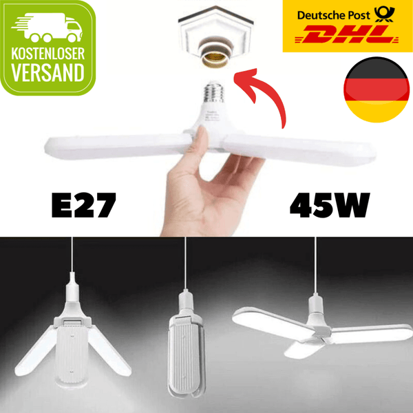 LED Glühbirne E27 kalt-weiß 45W - Waagemann