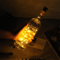 Märchenhafte Flaschendeckel-Lichter (Batterie+Solar) 5er Pack - Waagemann