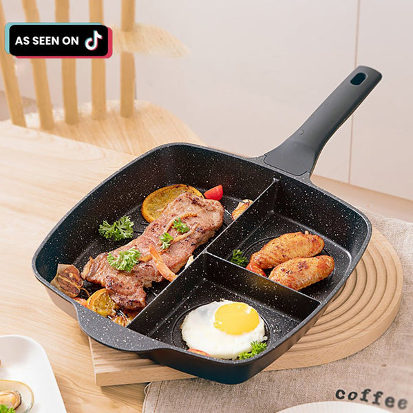 MasterPan - 3 IN 1 Antihaft-Pfanne - Waagemann