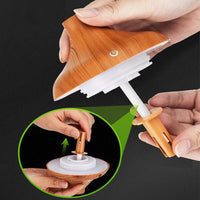 Mini USB Luftbefeuchter und Duft-Diffusor Mehrfarbige LED - Waagemann