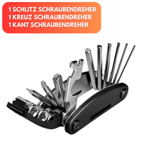 Multitool Fahrrad Werkzeug - Waagemann