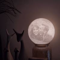 Personalisierte 3D Foto Mondlampe - Das Original von Waagemann - Waagemann