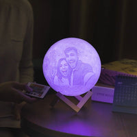 Personalisierte 3D Foto Mondlampe - Das Original von Waagemann - Waagemann