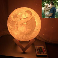 Personalisierte 3D Mondlampe - Waagemann
