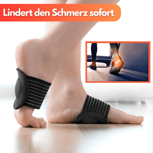 Plantarfasziitis 3D-Silikon Fußstützkorsett (1 Paar) - Waagemann