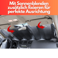 Reflektierender Sonnenschutz für Auto Windschutzscheibe - Waagemann