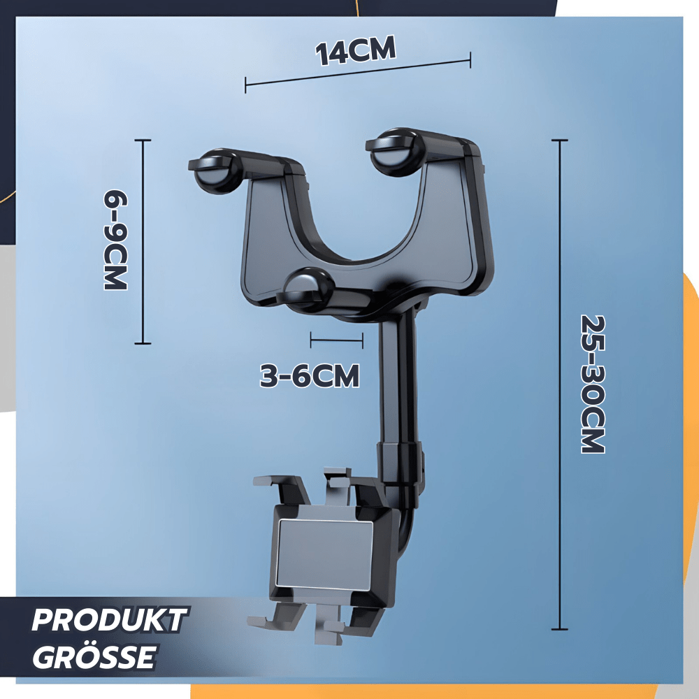 Rotierbare & Ausziehbare KFZ Handyhalterung - Waagemann