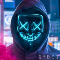 RYDER™ XoXo LED Maske - Waagemann