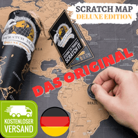 Scratch Map Reise Rubbelkarte - Grosse Deluxe Edition - Waagemann